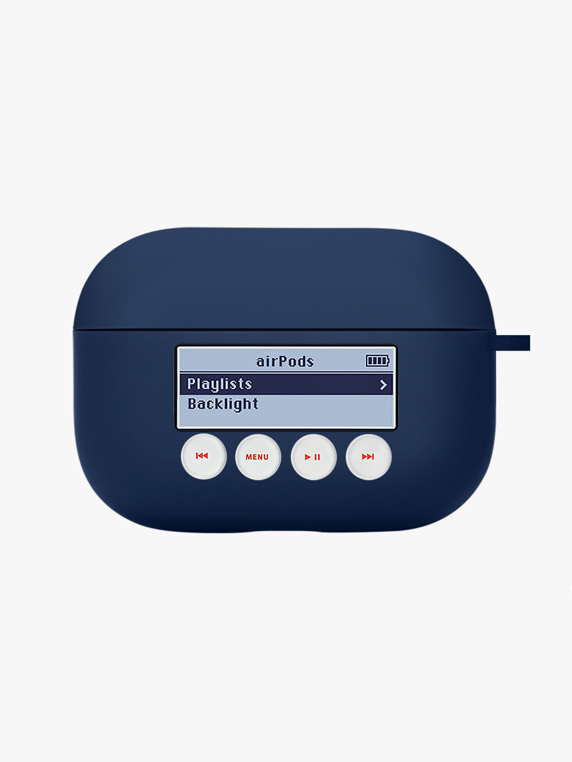My Classic Airpods Case -Navy Blue (for 1,2,3, pro, pro2)