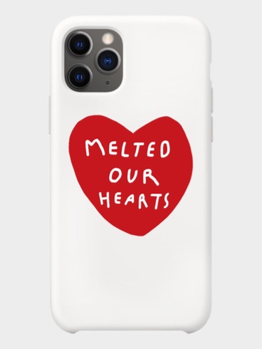 Melted Our Hearts Iphone Case (Aurora Red/White)
