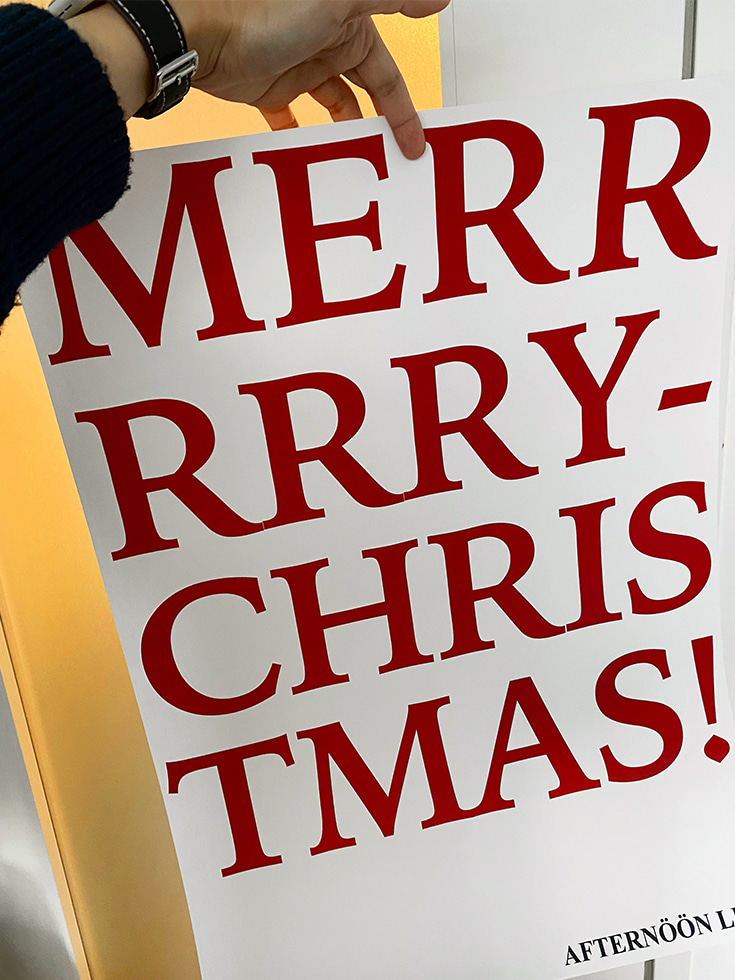 Merrrrry-Christmas! Poster (A2)