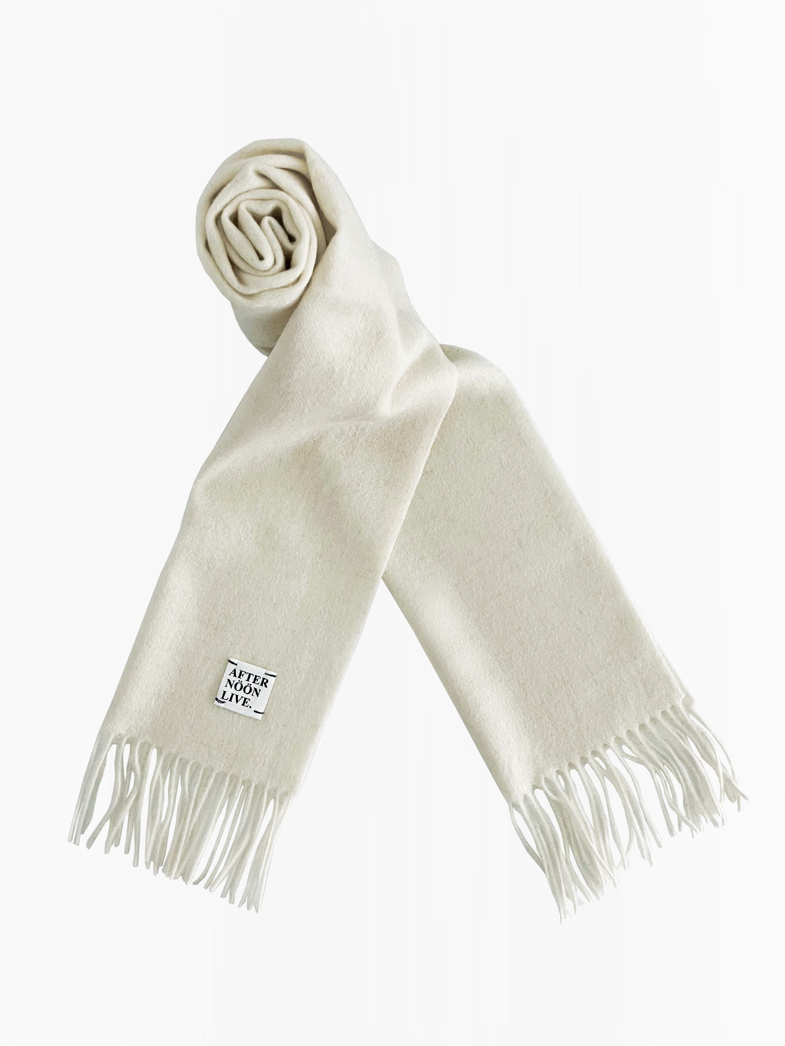 Afternoonlive Wool Muffler (Off-White)