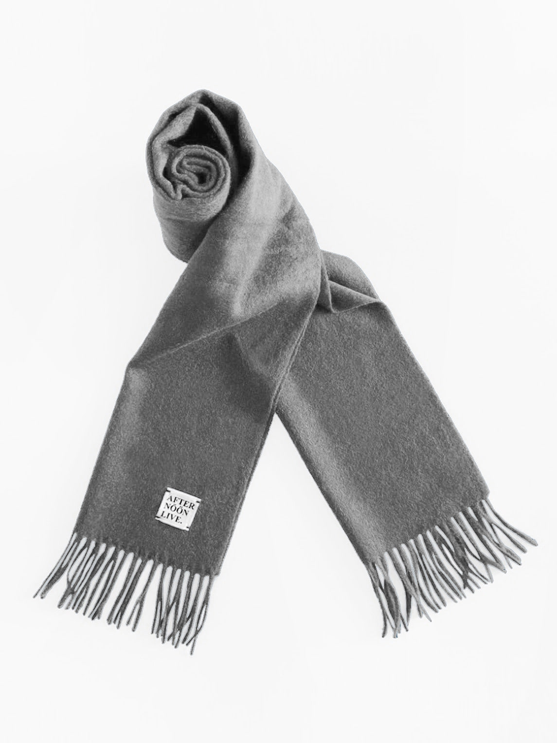 Afternoonlive Wool Muffler (Gray)
