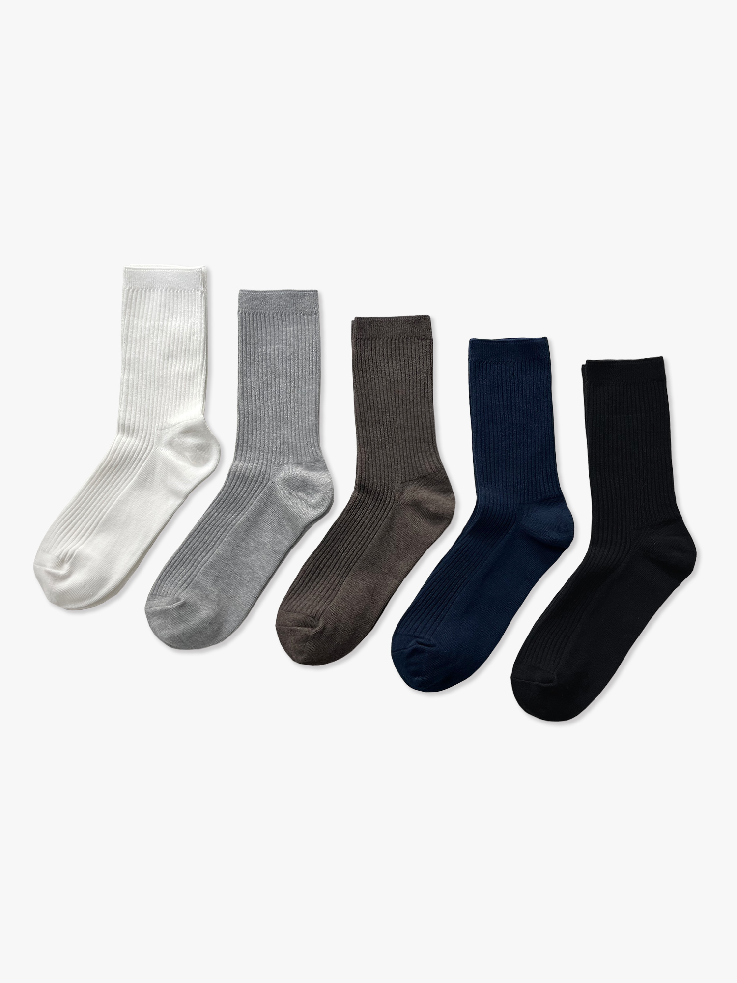 Ribbed Socks (5C)